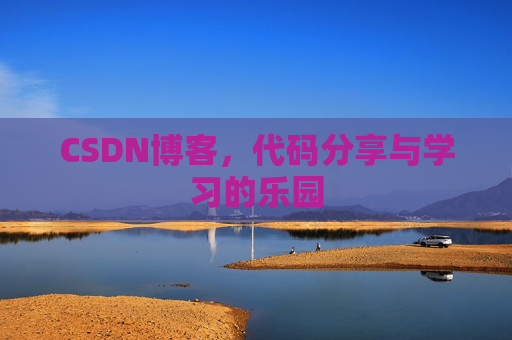 CSDN博客,代码分享与学习的乐园
